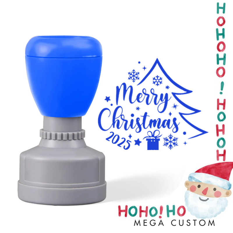 Personalized Christmas Tree Stamp Christmas Gift for Kids Christmas Toddler Gifts