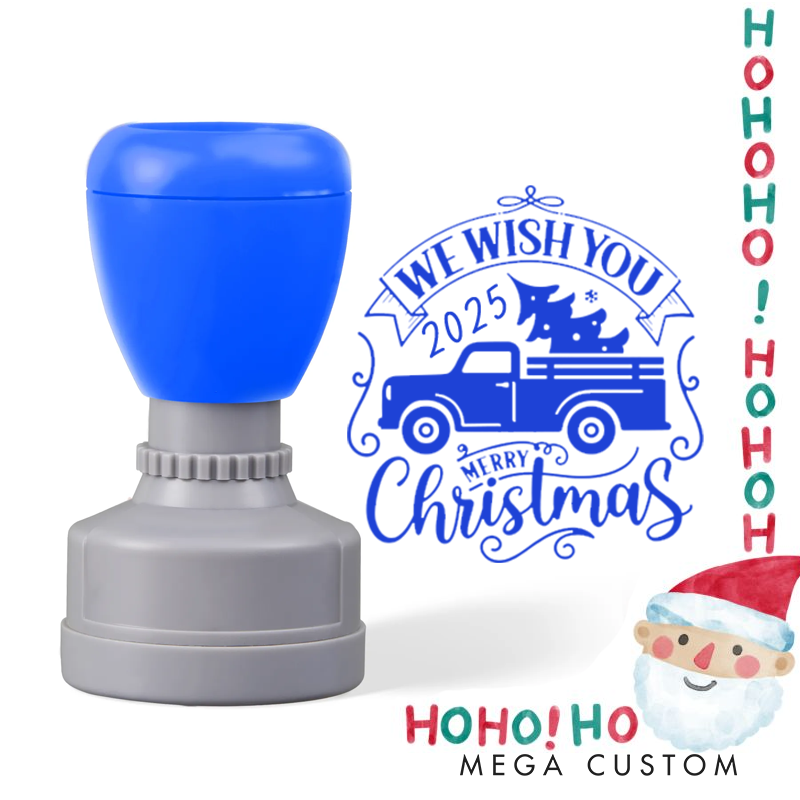 Personalized Merry Christmas Stamp Christmas Gift for Kids Christmas Toddler Gifts