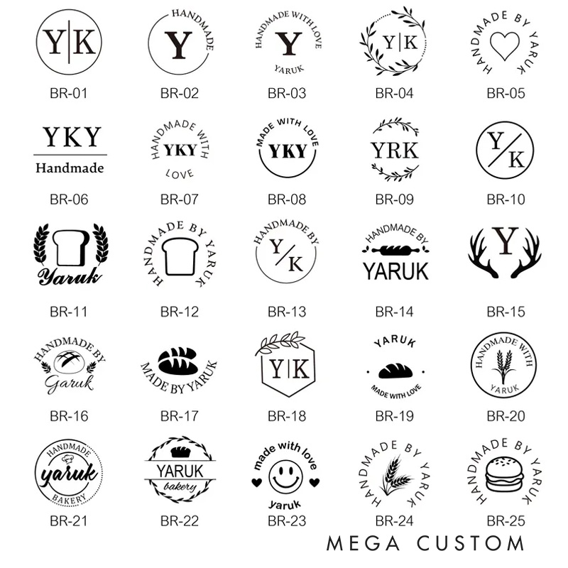 Personalized Sourdough Bread Branding Iron Stamp Customized Bread Stamp with Name Burger Branding Iron for Baker Christmas Gift Baking Lover Gifts