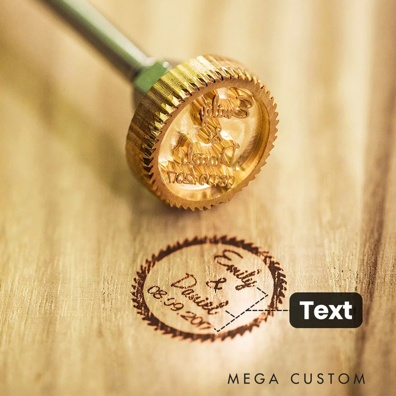 Personalized Electric Wood Branding Iron Stamp with Text Birthday Christmas Gift for Woodworker Baker Baking Lover Gift