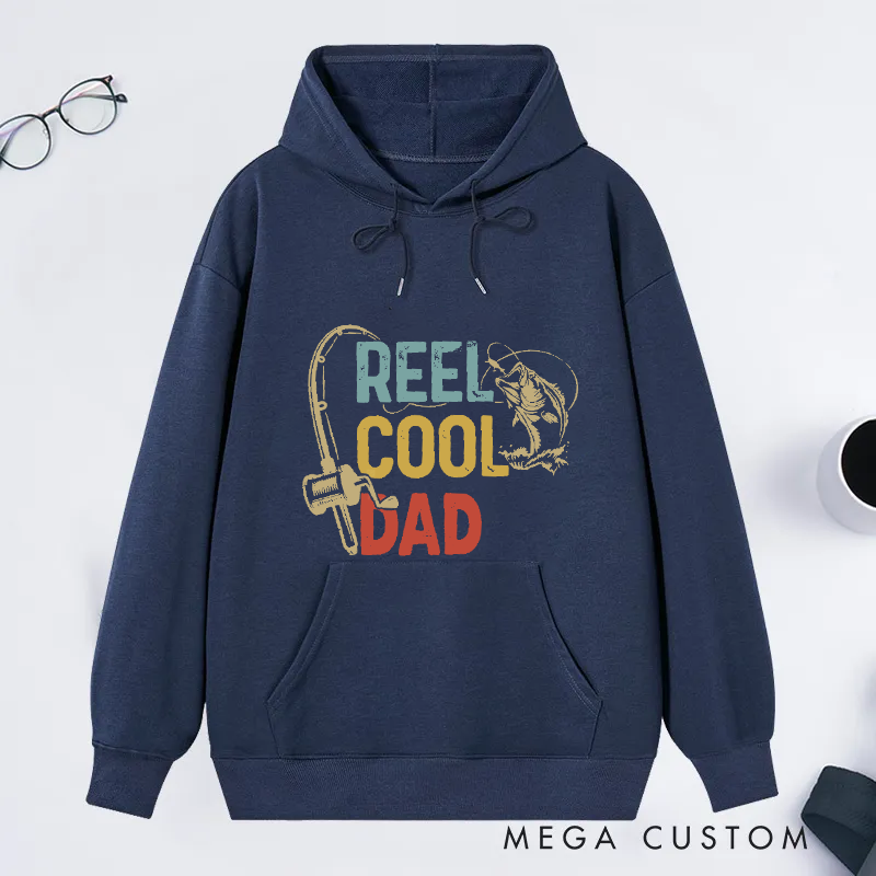Personalized Funny Fishing Sweatshirt Daddy's Fishing Buddy Hoodie Fathers Day Gift Comfortable Gift for Dad Grandpa Fishing Lovers Perfect for Father’s Day or Outdoor Adventures