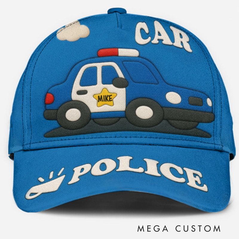 Personalized Cute Excavator Kid Classic Cap Children's Gift Birthday Gift Party Gifts