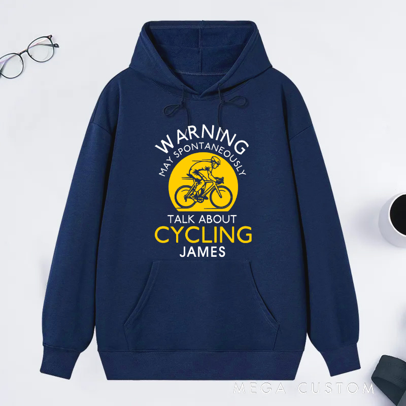 [Copy]Personalized Mountain Bike Hoodie This Is The Way Cycling Hoodie Bicycle Lovers