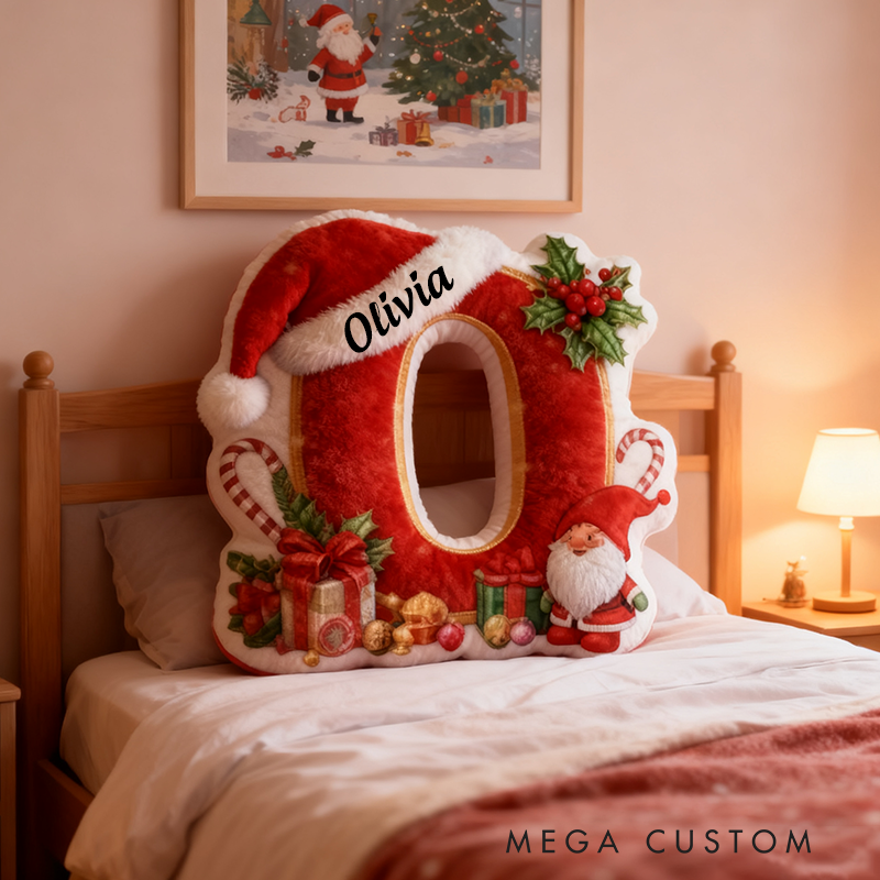 Personalized Colorful 26 Letters Pillow Personalized Alphabet Decor for Tree and Home