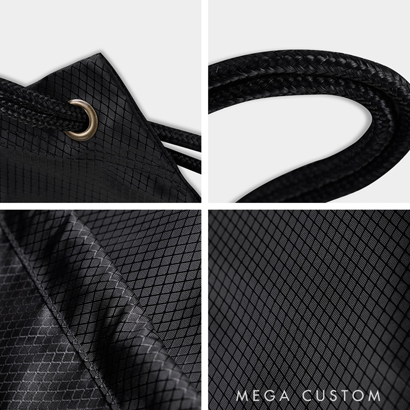 Personalized Soccer Drawstring Bag with Custom Name and Number for Soccer Fans