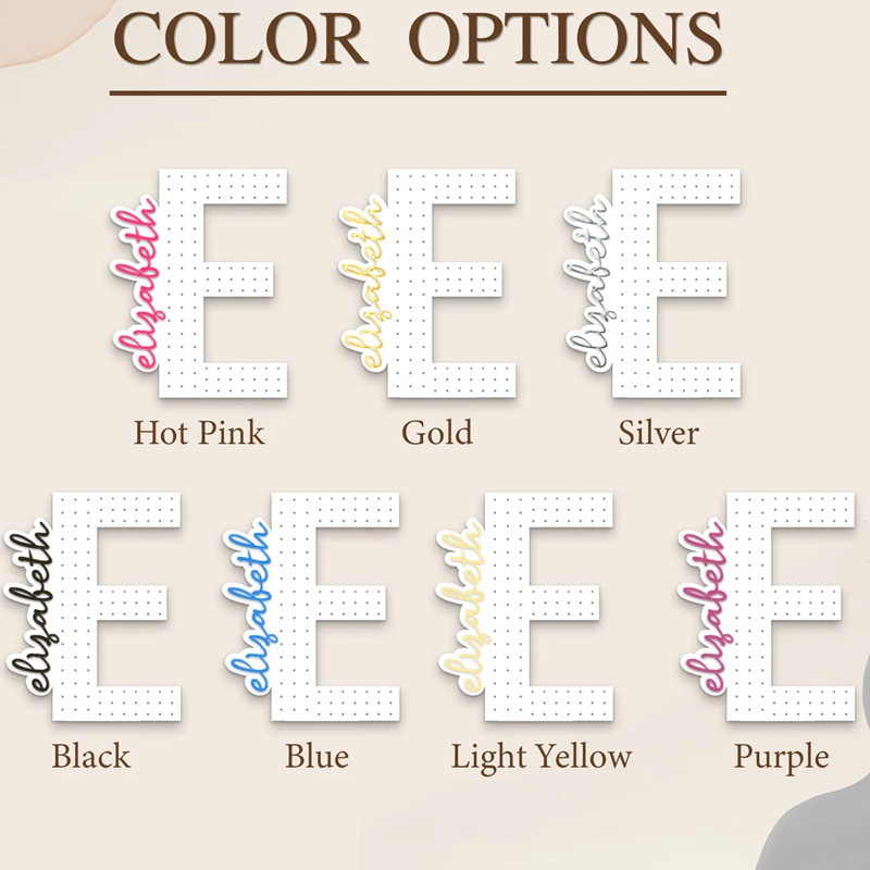 Personalized Earring Holder Birthday Gift Custom Earring Display Acrylic Jewelry Organizer for Travel Lovers