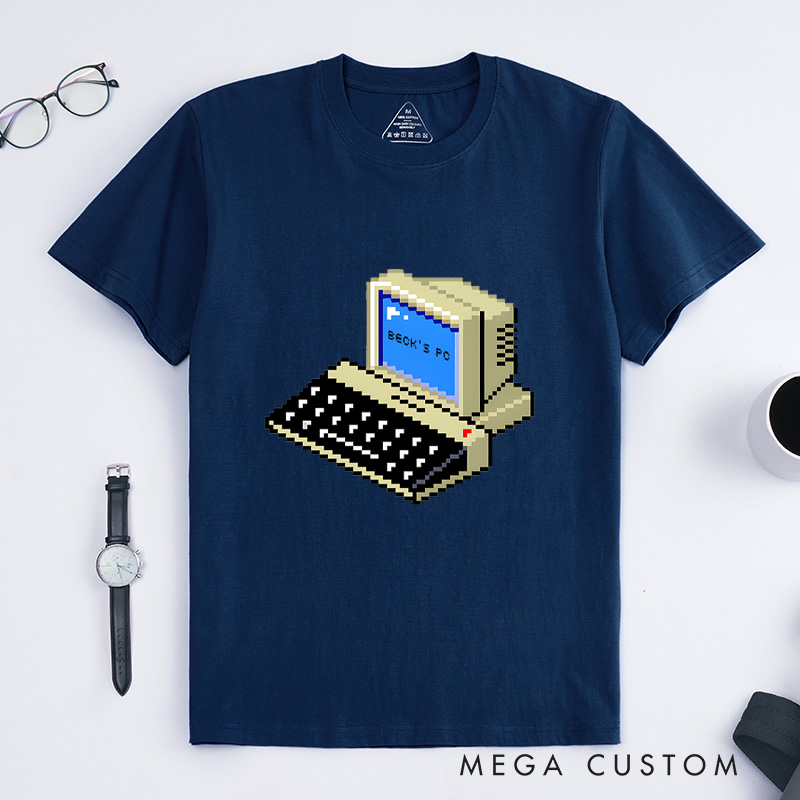 Personalized Computer Lover T-Shirt Programmer Computer Technology Lover Shirt Gift for Nerd Geek 