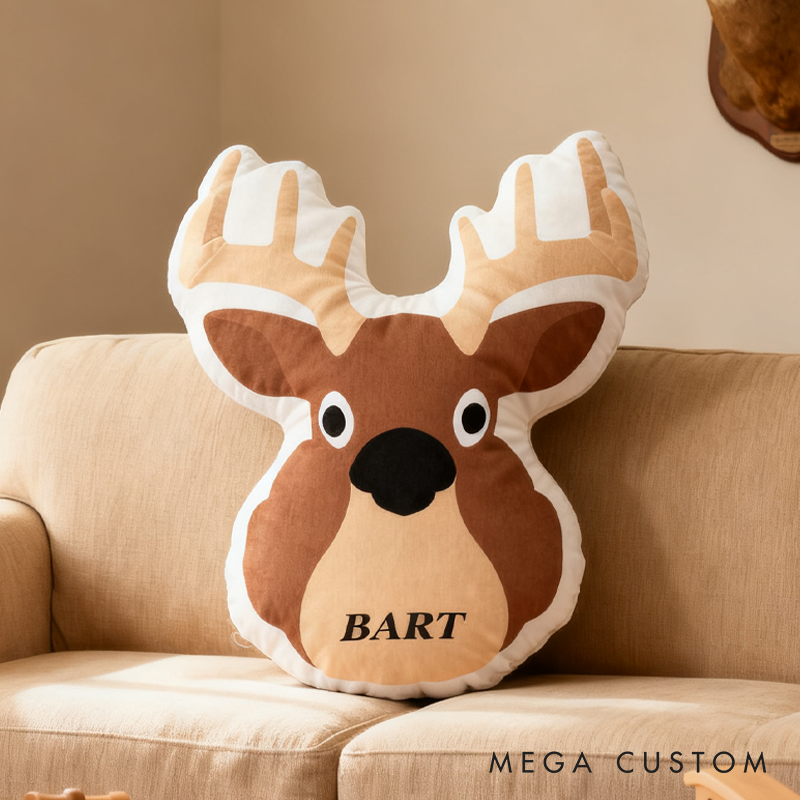 Personalized Deer Hunting Pillow Custom Hunting Lover Pillow Gift for Kid Hunting Lover