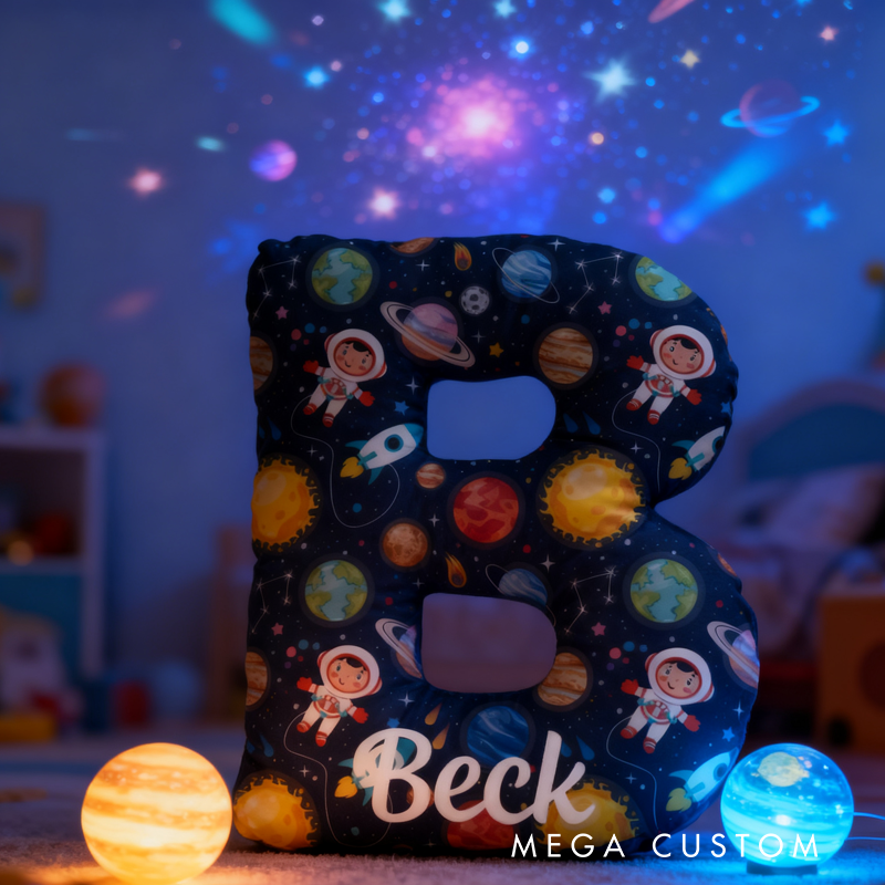 Personalized Solar System Pillow Science Space Astronomer Pillow Funny Planet Pillow Gift Astronomy Universe Lover