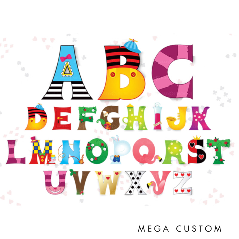 Personalized Graphic 3D Print Vintage Cartoon Movie Dreamland Alphabet Shaped Pillow for Cartoon Lovers Initial Pillow Christmas Gift for Kids