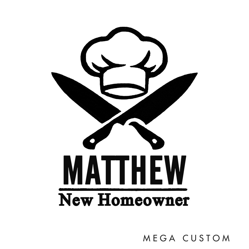 Personalized Apron New Homeowner Gifts Perfect Gift for Cooking Enthusiasts Kitchen Lovers Housewarming Gifts