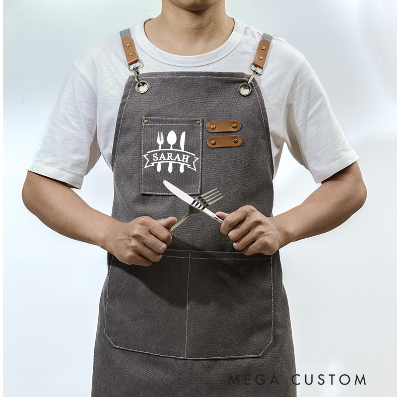 Personalized Housewarming Apron Perfect Gift for New Homeowners Cooking Enthusiasts and Kitchen Lovers Father's Day Gifts Dad Gift
