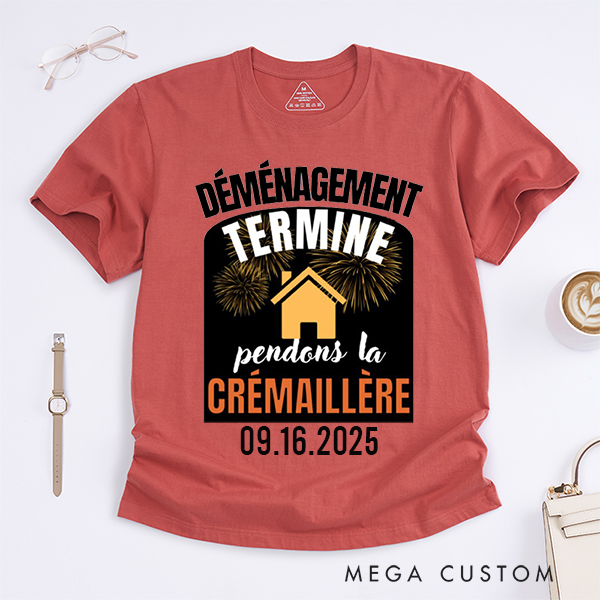 Personalized T-Shirt Housewarming Gift New Homeowners T-Shirt Gift For Housewarming Party New Home Gift Moving Gift