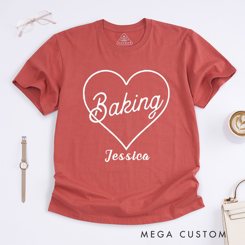 Personalized Salted Butter Classic T-Shirts Stick Of Butter Funny Baker Gift Baking Shirt Foodie Chef Shirt Butter Lover Gift