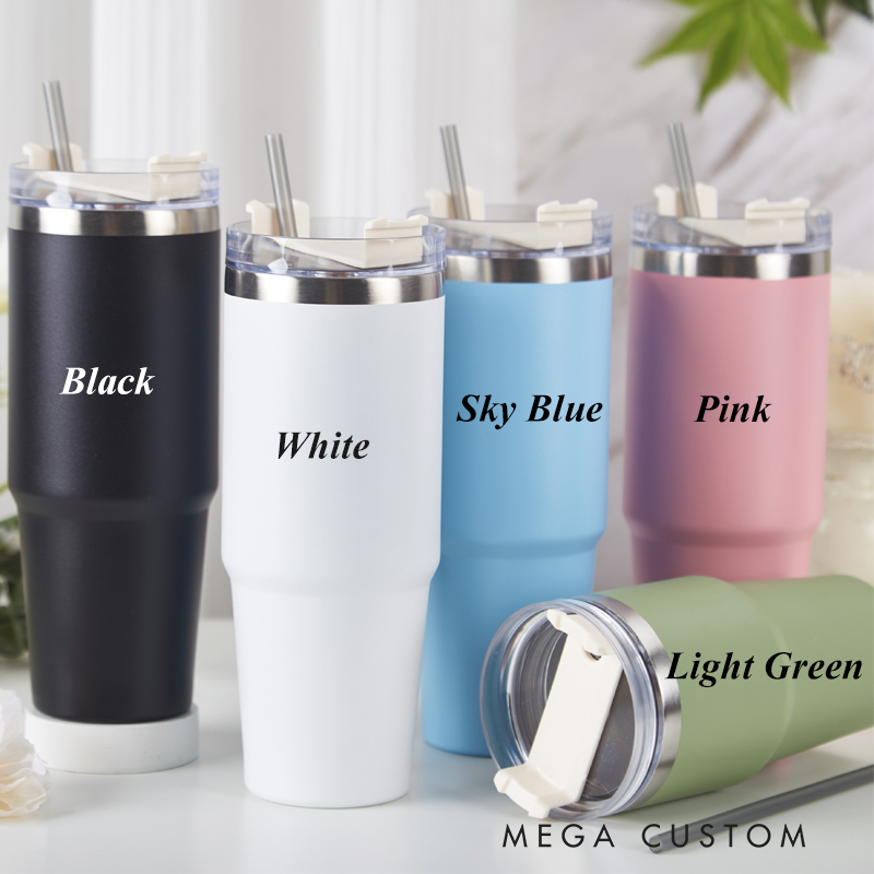 Personalized Sun Sand and A Drink in My Hand Tumbler Laser Engraved Vacation Mug Gift for Travel Lover Stainless Steel Tumbler