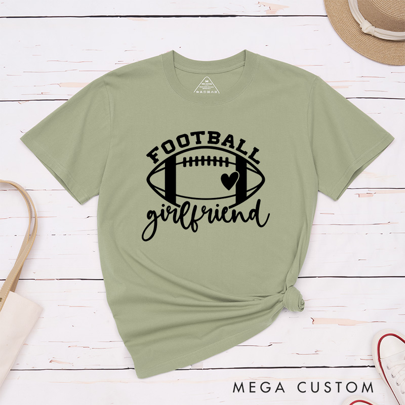 Personalized American Football T-Shirts Featuring Custom Name for Player Perfect Gift