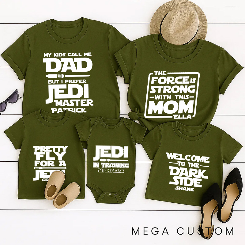 Personalized Galaxy Legion Matching T-Shirts Family Matching Tshirt for Movie Lovers Family Party
