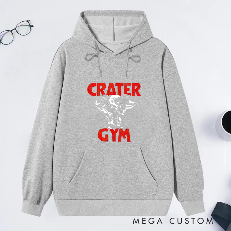 Personalized Fitness Classic Hoodies with Intense Bodybuilder Logo for Fitness Enthusiasts Bodybuilders and Gym Lovers