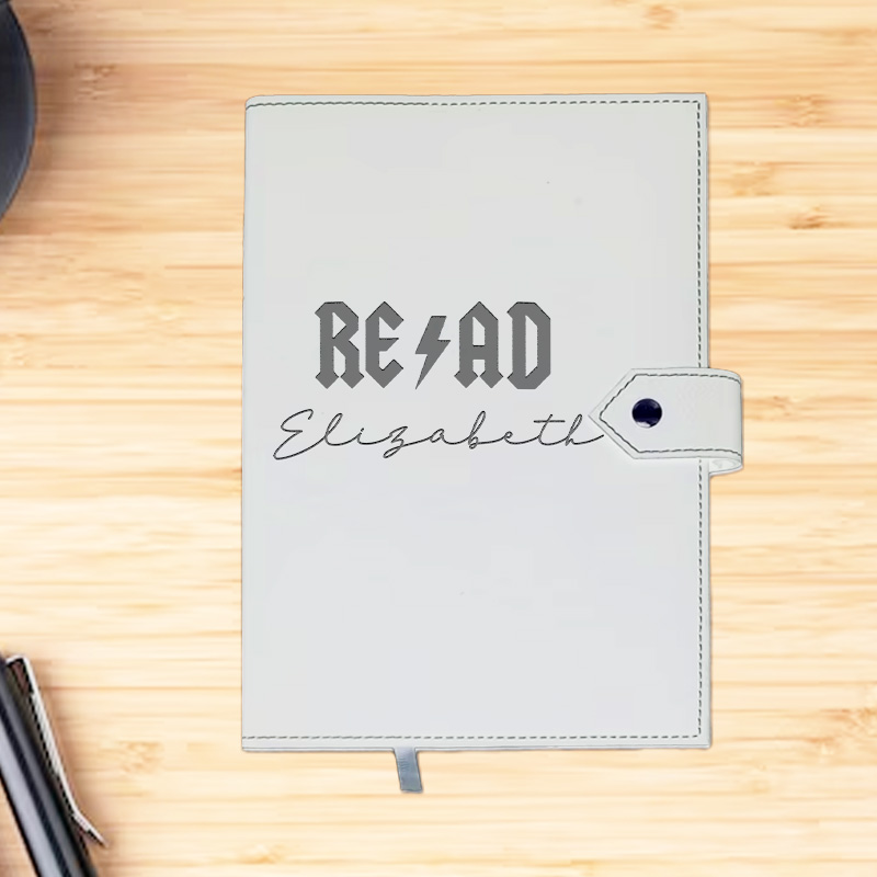 Personalized Read Journals & Notebooks Engraved Leather Journals Leather Notebooks Book Lover Gift Bookish Gift Reader Gift