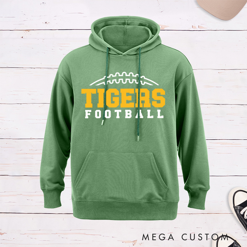 Personalized American Football Hoodie with Custom Your Team Name