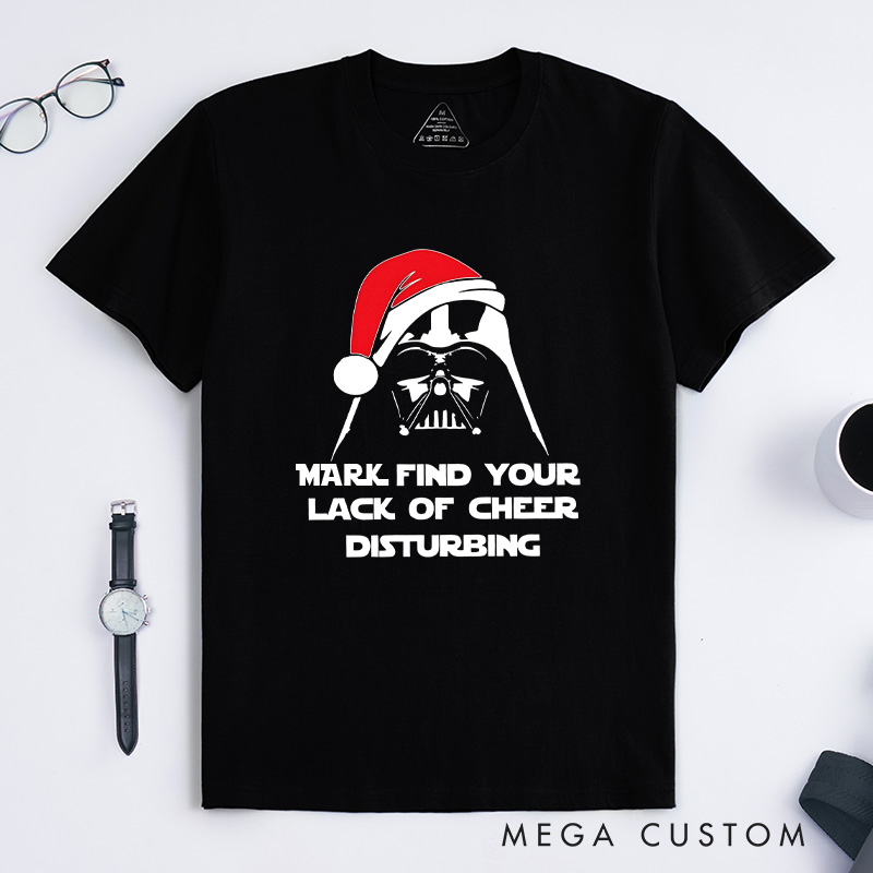 Personalized Science Fiction Enthusiasts Christmas T-Shirt Christmas Gift for Geek Nerd
