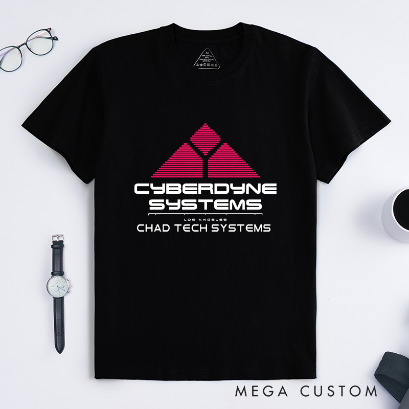 Personalized Cyberdyne Systems T-Shirt The Future of Advanced Technology Shirt Gift for Geek Nerd 