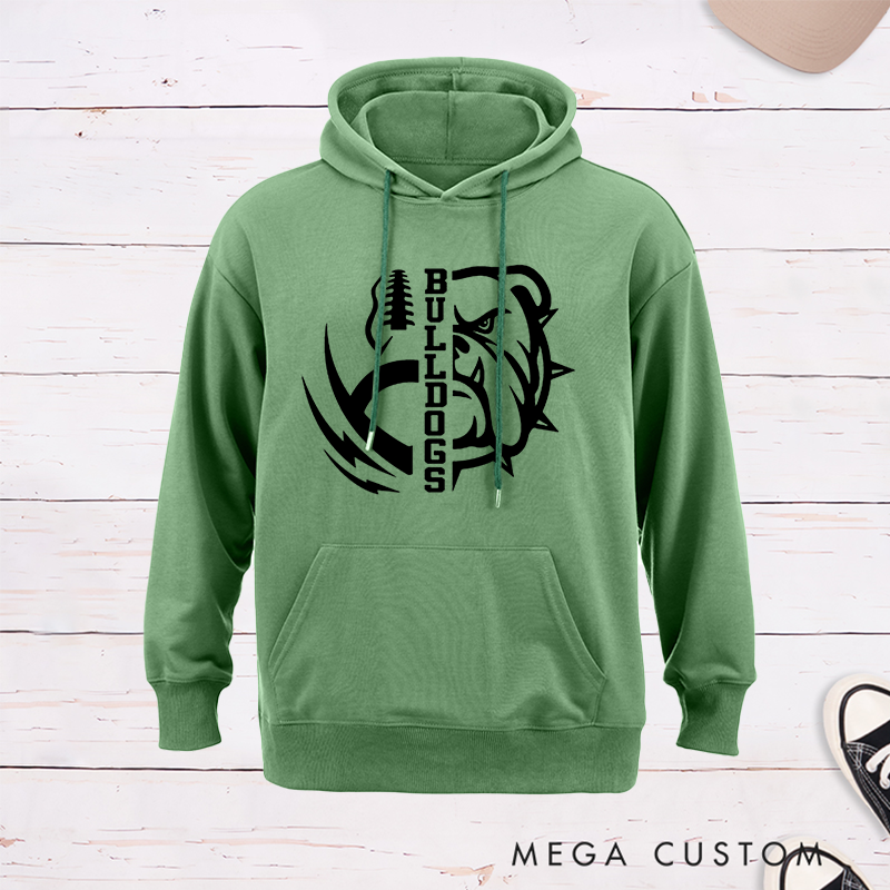 Personalized American Football Hoodie with Custom Name-The Perfect Gift for Fans