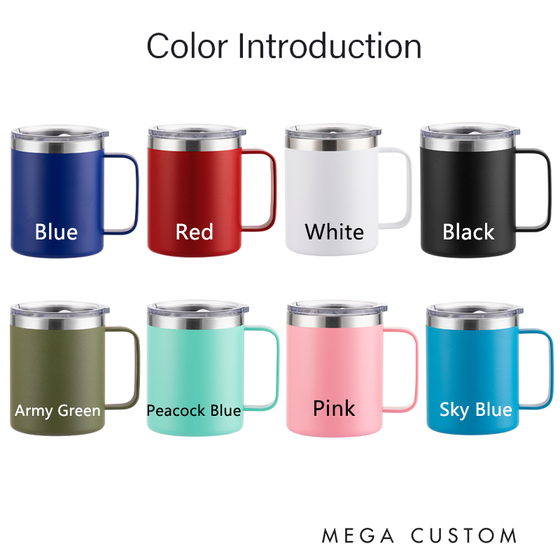 Personalized Laser Engraved Coffee Mug Custom World's Best Nurse Design Coffee Mugs Insulated Stainless Steel Mugs