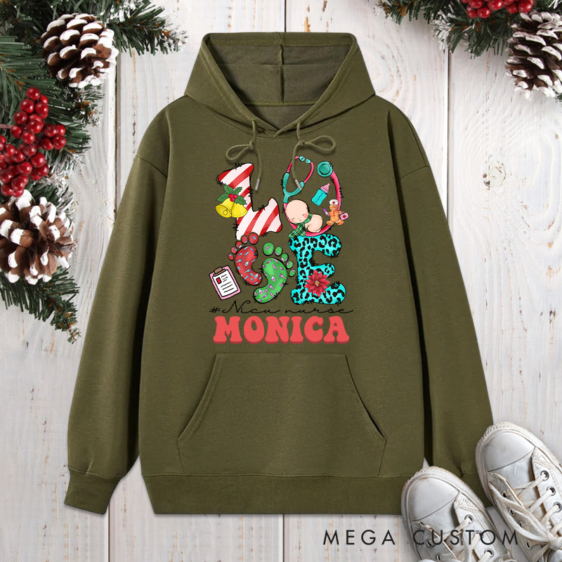 Personalized Hoodies for Nurse Customized Nurse Life Design Hoodies Xmax Gift