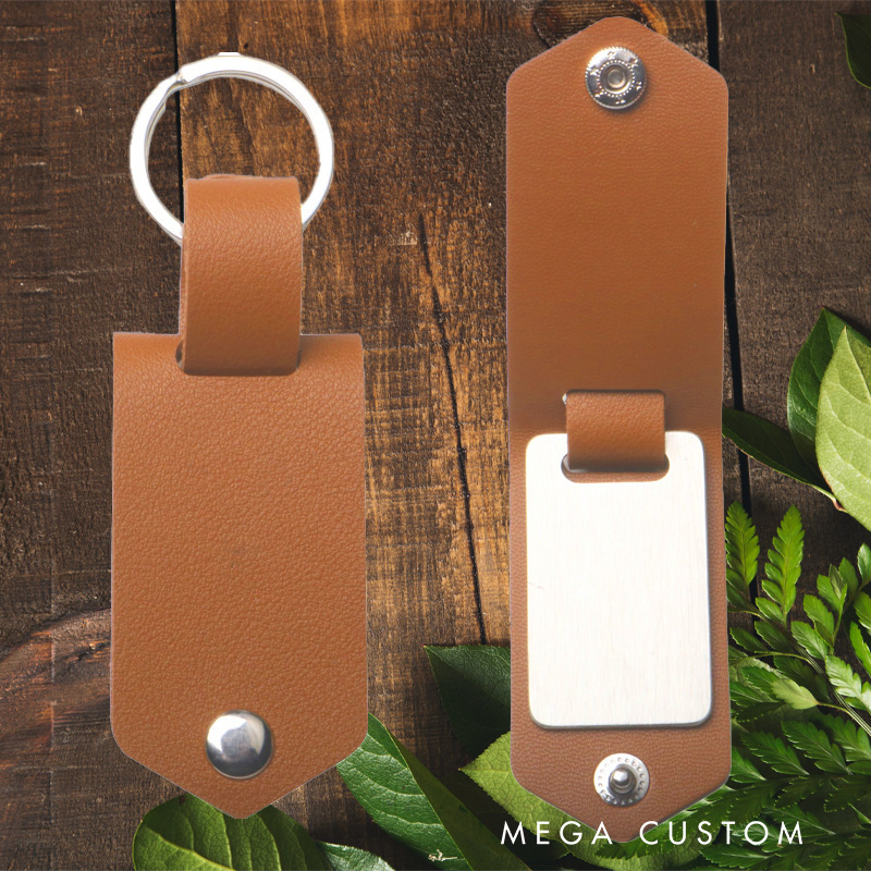 Personalized Reading is a Journey Through the Mind Keychains Engraved Leather Keychain with Name Photo Keychain Reading Lover Gift