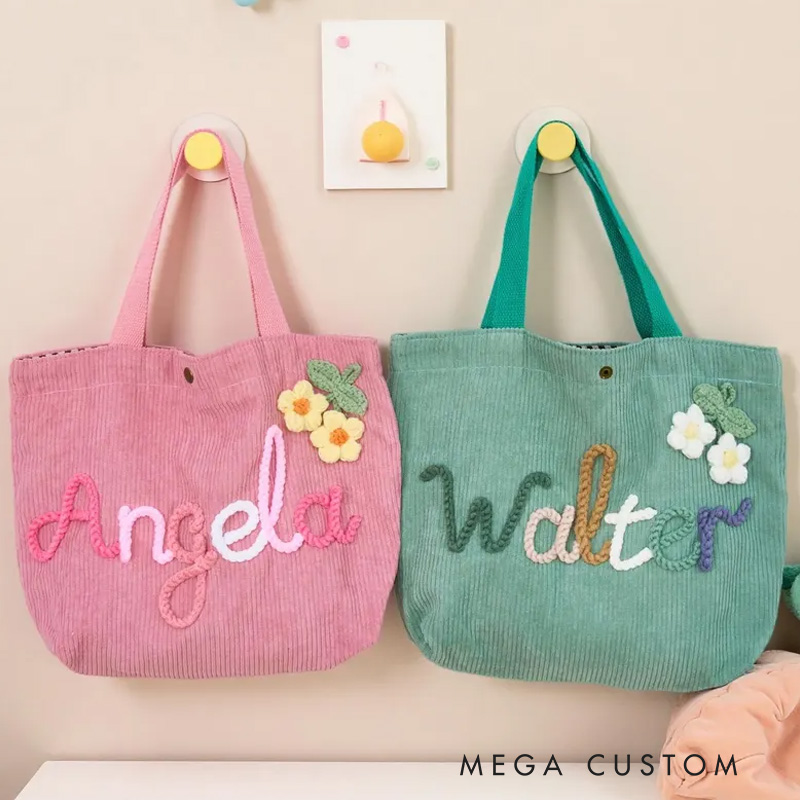 Personalized Name Handbag Custom Children's Gift Custom Name Handbag Traveling Children's Handbags Birthday Gifts