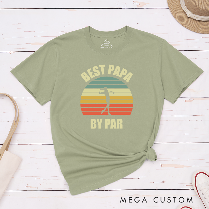 Personalized Golf T-Shirt for Family Custom Golf Lover Gift