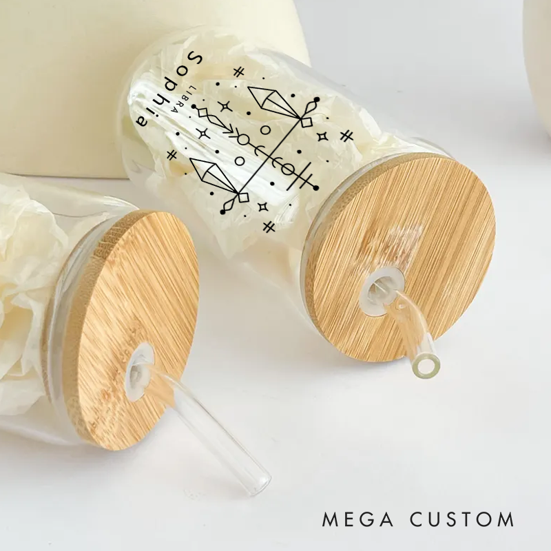 Personalized Zodiac Sign Floral Tumbler Coffee Tumbler Zodiac Personalized Birthday Gift Astrology Gift Celestial Moon Gifts Christmas Zodiac Gift