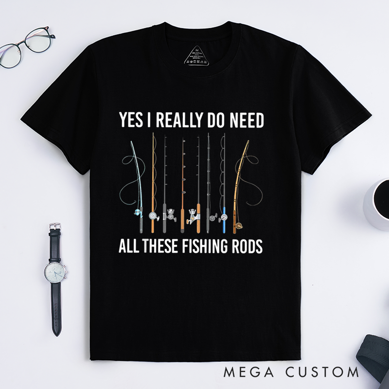 Personalized Funny Fishing T-Shirt Fish Life T-Shirt Fishing T-Shirt Gift For Fisherman Fisherman Gift Perfect Gift for Fishing Enthusiasts and Outdoor Lovers