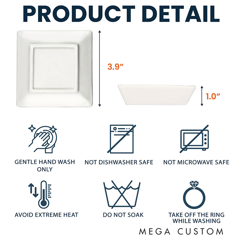 Personalized Bible Verse Watercolor Birth Flower Ceramic Ring Dish with Name Christian Floral Trinket Dish Faith Jewelry Dish Gift for Her