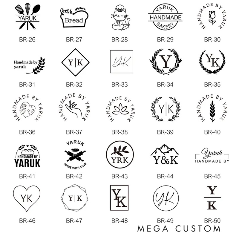 Personalized Sourdough Bread Branding Iron Stamp Customized Bread Stamp with Name Burger Branding Iron for Baker Christmas Gift Baking Lover Gifts