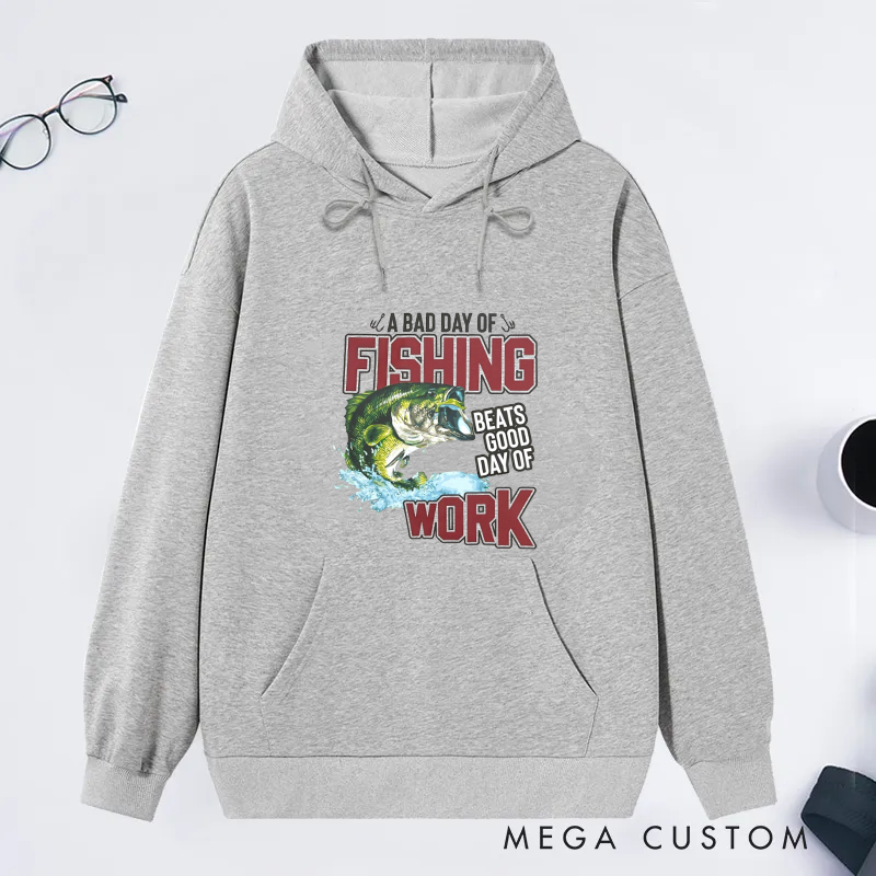 Personalized Christmas Classic Hoodie Fishing Hoodie for Men and Women Fishing Gift Comfortable Outdoor Apparel for Fishing Lovers