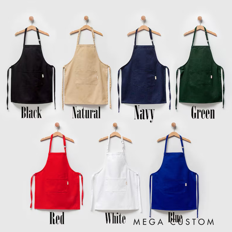 Personalized Cartoon Witch Character Pumpkin Adjustable Apron Chef Hat Set with Name and Initial Daily Use Halloween Party Gift for Kids