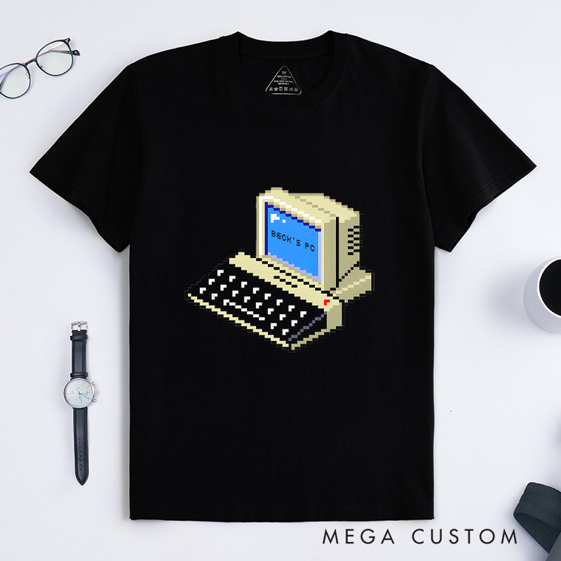 Personalized Computer Lover T-Shirt Programmer Computer Technology Lover Shirt Gift for Nerd Geek 