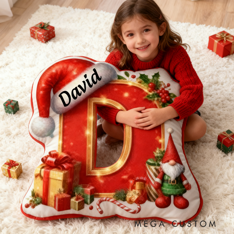 Personalized Colorful 26 Letters Pillow Personalized Alphabet Decor for Tree and Home