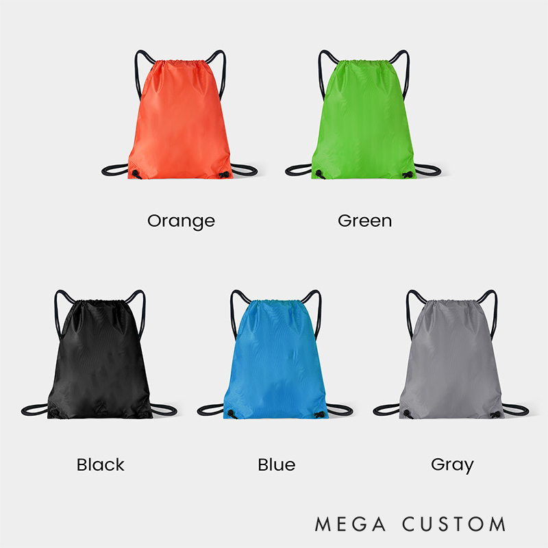 Personalized Soccer Drawstring Bag with Custom Name and Number for Soccer Fans