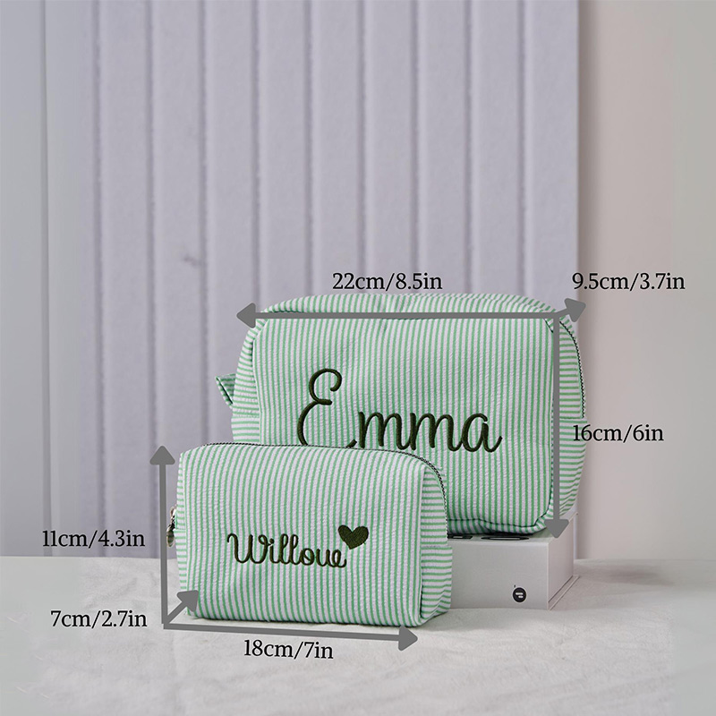 Personalized Monogrammed Toiletry Bag Makeup bag Travel Makeup Bag Large Capacity Storage Bag for Travel Lovers