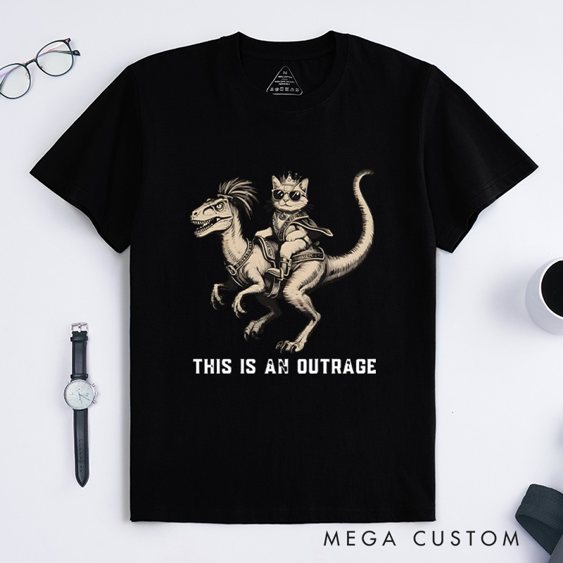 Personalized Dungeon Crawler T-Shirtfantasy Book Reader Geeky Cat Lover Tshirt