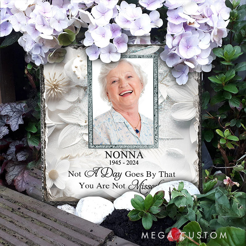 Personalized Memorial Stone I'm Always With You Sympathy Gift Slate Grave Marker Keepsake Bereavement Gift 