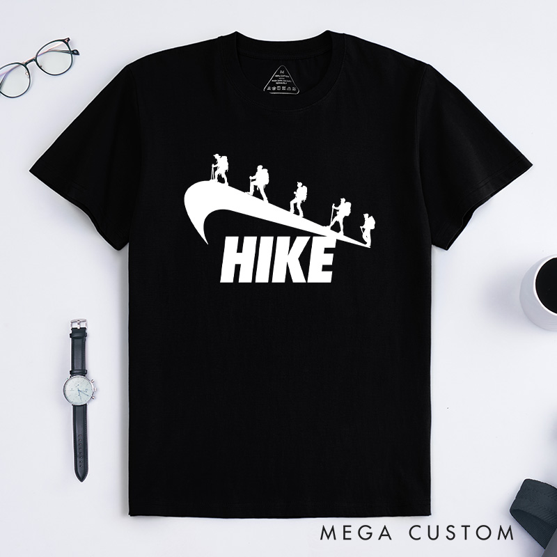 Personalized Funny Hiking Parody T-Shirt Adventure Outdoor Mountain Climber Gift
