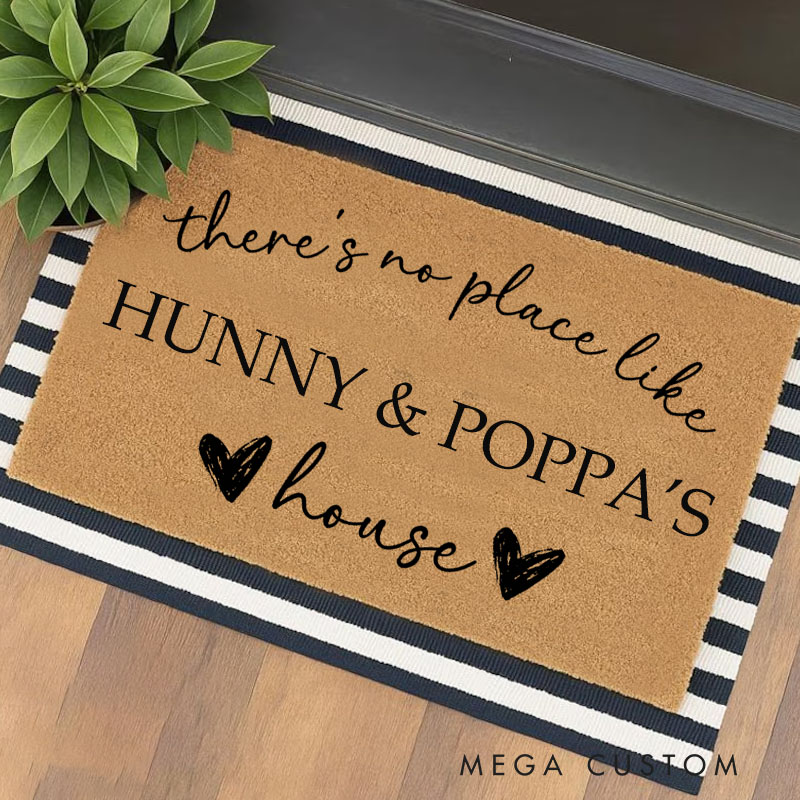 Personalized There's No Place Like Grandma and Grandpa's House Grandparents Gift Mother's Day Gift Grandparents Day Gift Father's Day Gift Welcome