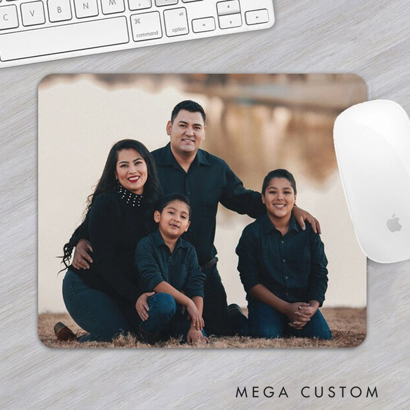 [Copy]Personalized Mouse Pad Custom Family Photo Mousepads Unique Keyboard Accessory Desk Decor Aesthetic Coworker Gift Custom Office Gift