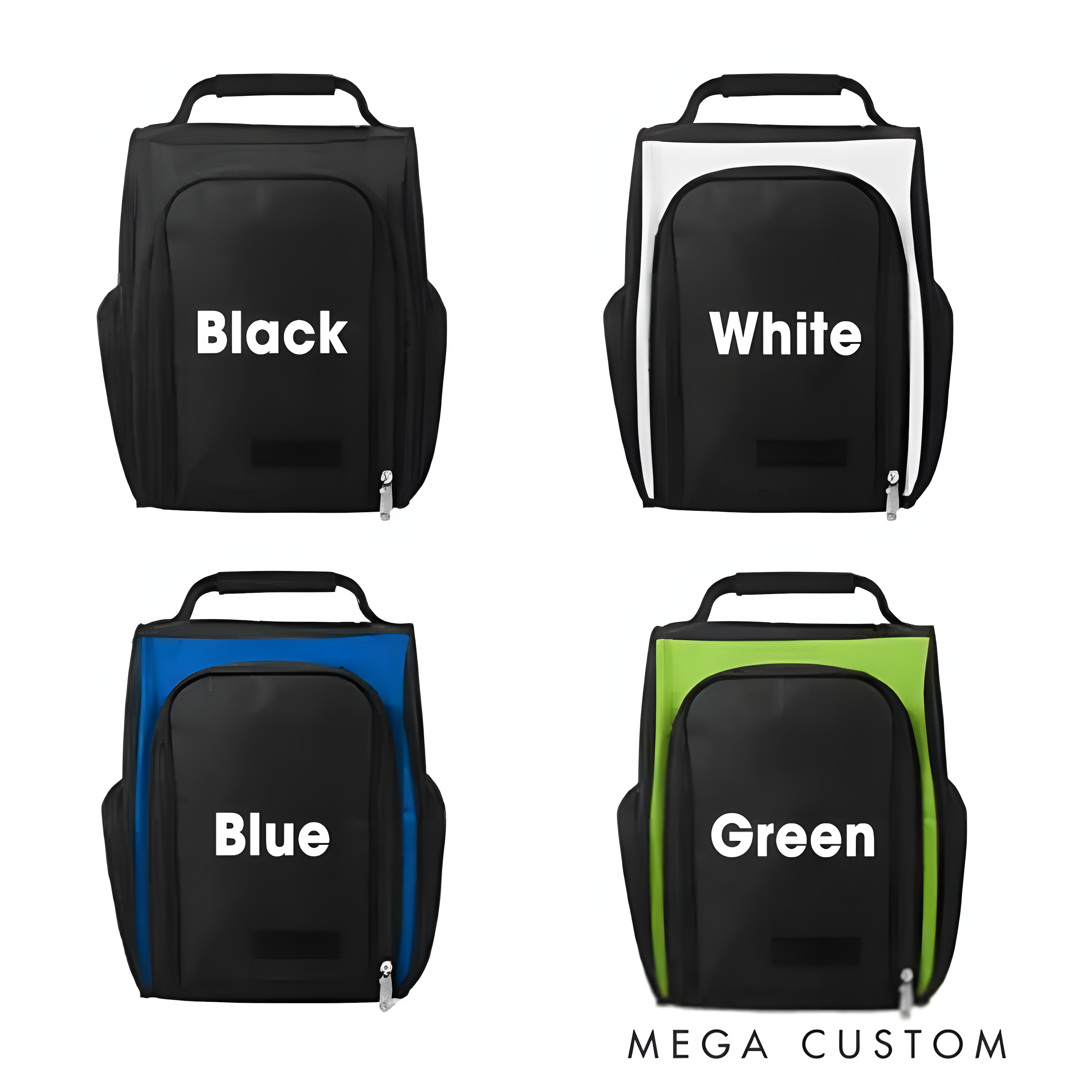 Personalized Golf Shoe Storage Bag with Elegant Embroidery Design