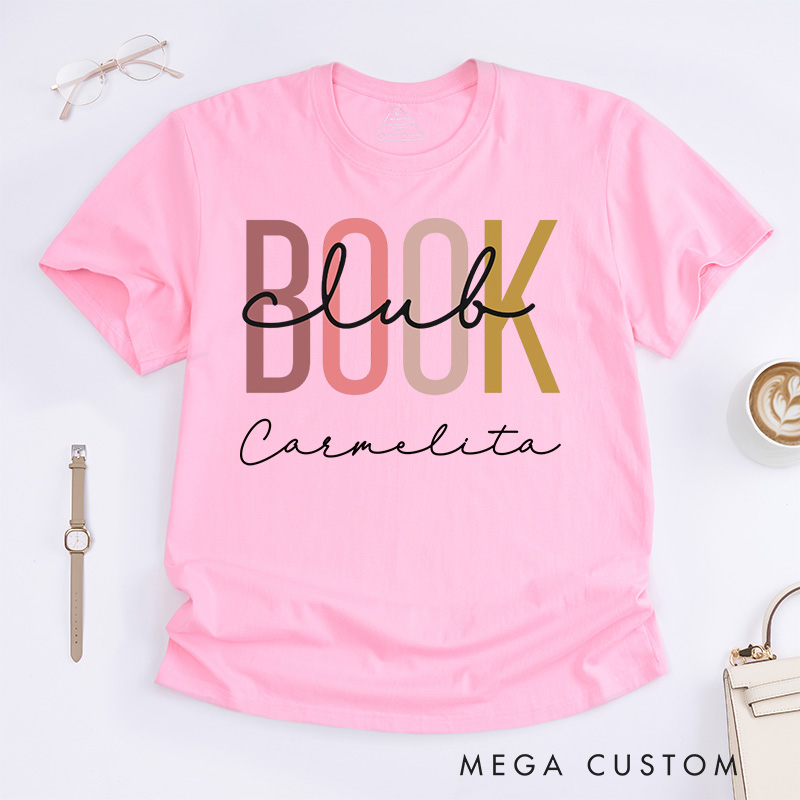 Personalized Book Club Classic T-Shirts Booktrovert Shirt Book Lover Shirt Bookish Gift Book Lover Gift Funny Reading Shirt Reader Gift