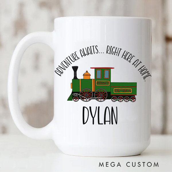 Personalized Mug for Kids Custom Mug for Boys Birthday Party Favors Children's Gift Housewarming Gifts for Kids Moving Away Gifts Farewell Gift